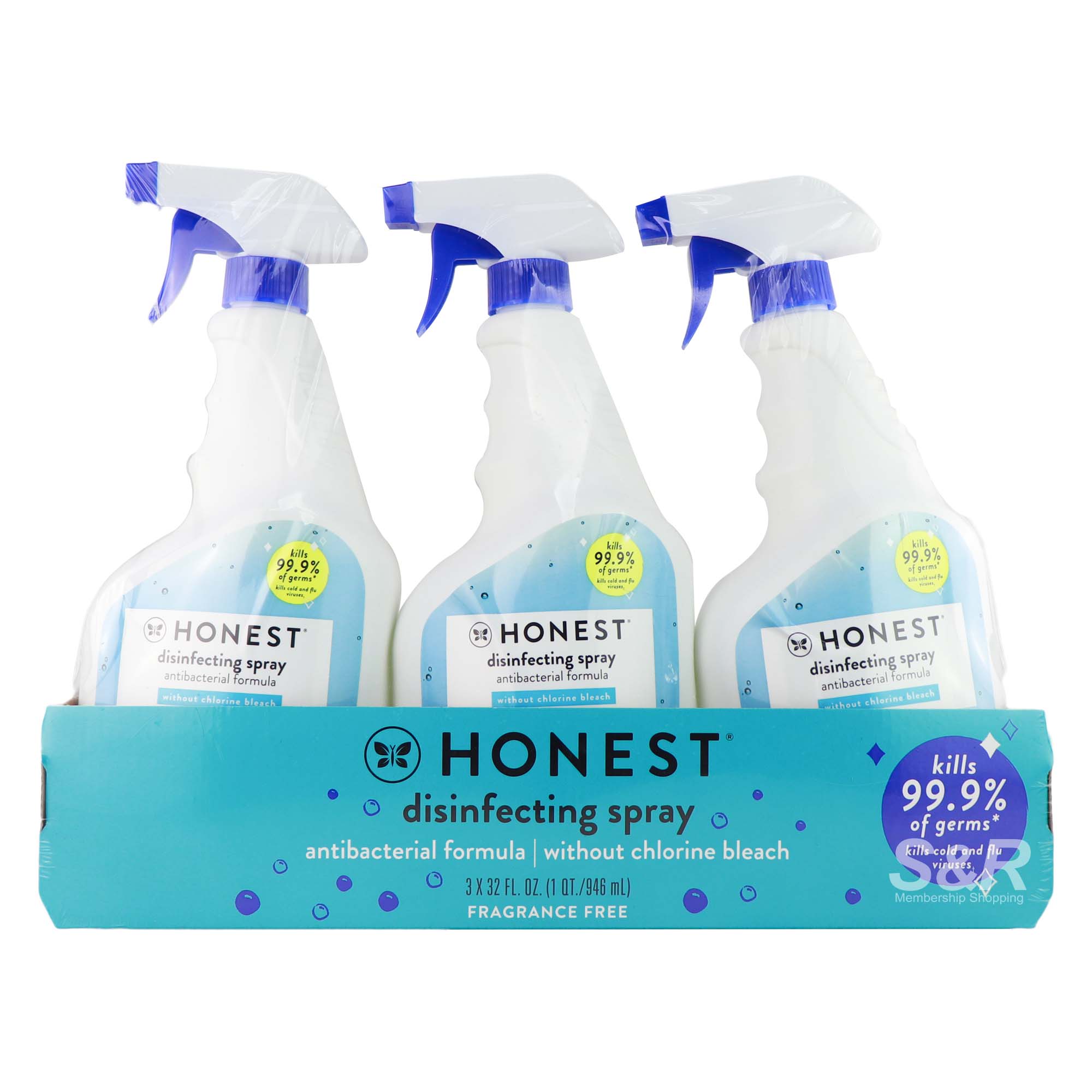 Honest Disinfecting Spray 3pcs